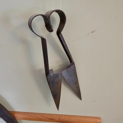 Vintage Ice Tongs, Sheep Shears & More (LR-JS)