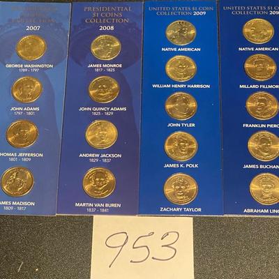 2007-10 US One Dollar Coins