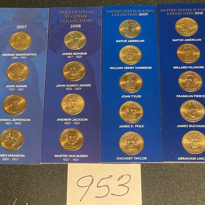 2007-10 US One Dollar Coins