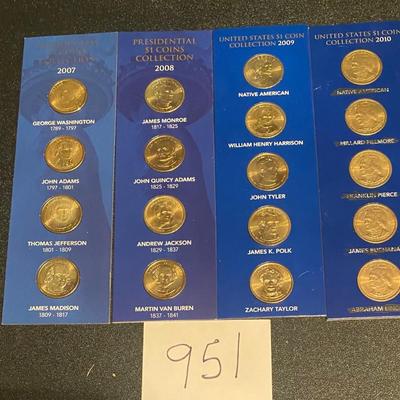 2007-2010 US One Dollar Coins