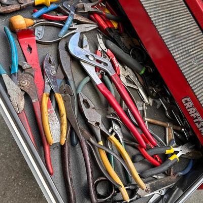 CRAFTSMAN ~ 2 Piece Tool Chest & Assorted Tools