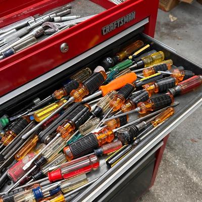 CRAFTSMAN ~ 2 Piece Tool Chest & Assorted Tools