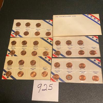 1982 Uncirculated Coins