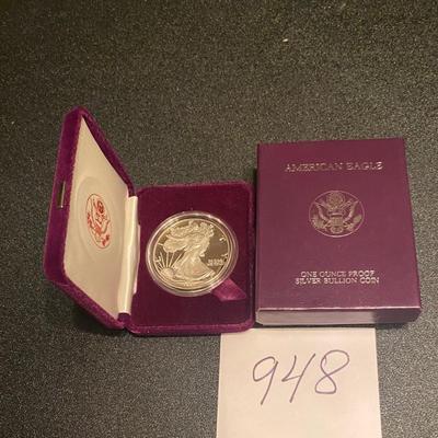 1987 American Eagle 1oz Silver Bullion Coin