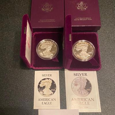 Silver American Eagle Coins