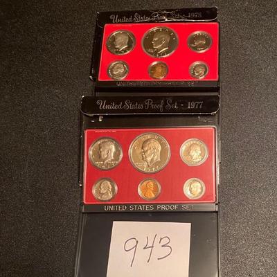 1977-78 US Proof Sets