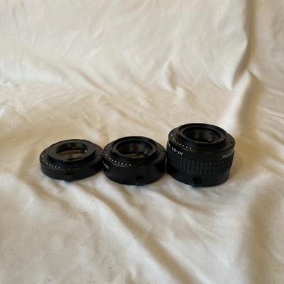 Rokinon 2.8/12mm Fish Eye Lens, SMC Pentax Lens & Lens Extension Tubes (O-MG)