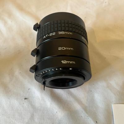 Rokinon 2.8/12mm Fish Eye Lens, SMC Pentax Lens & Lens Extension Tubes (O-MG)