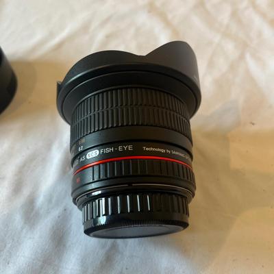 Rokinon 2.8/12mm Fish Eye Lens, SMC Pentax Lens & Lens Extension Tubes (O-MG)