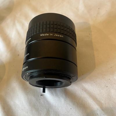 Rokinon 2.8/12mm Fish Eye Lens, SMC Pentax Lens & Lens Extension Tubes (O-MG)