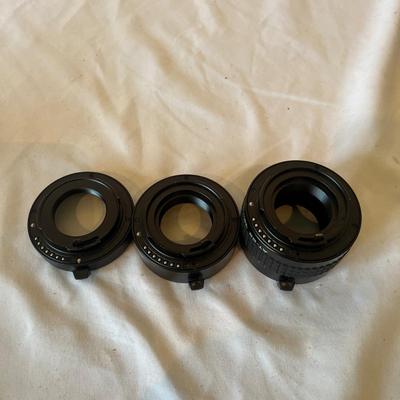 Rokinon 2.8/12mm Fish Eye Lens, SMC Pentax Lens & Lens Extension Tubes (O-MG)