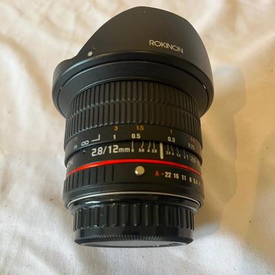 Rokinon 2.8/12mm Fish Eye Lens, SMC Pentax Lens & Lens Extension Tubes (O-MG)