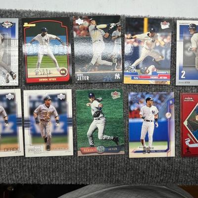 Group Derek Jeter Baseball Cards