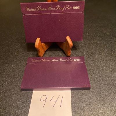 1992-93 US Mint Proof Sets