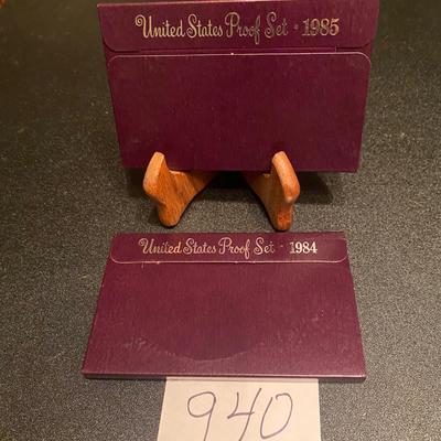 1984-85 US Proof Coin Sets