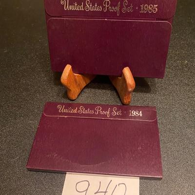 1984-85 US Proof Coin Sets
