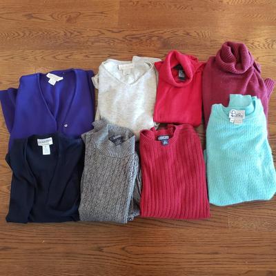 Land's End, Doncaster, Lilly Cashmere and Silk Carnegans and Sweaters (MB-KD)