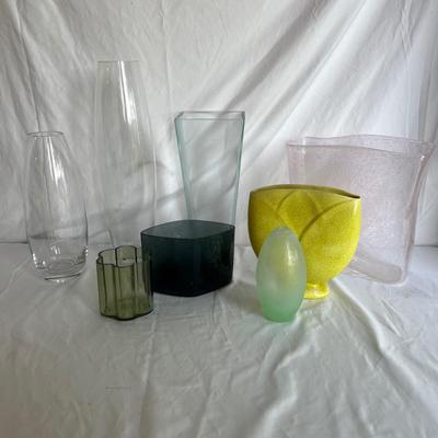 Assortment of Glass Vases (P-MK)
