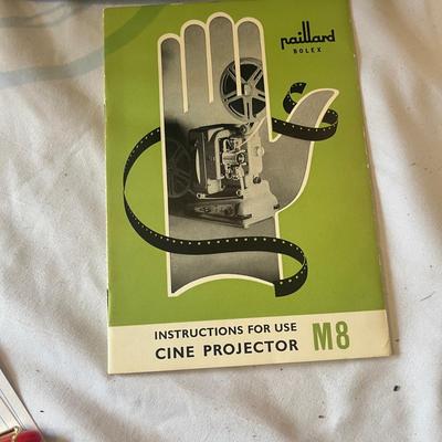 Beth & Howell Super 8 Projector & Bolex Projector (O-MG)