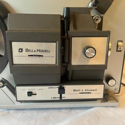 Beth & Howell Super 8 Projector & Bolex Projector (O-MG)