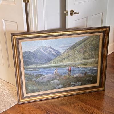 Landscape Painting “Partners” by Lee Stroncek (MB-DZ)