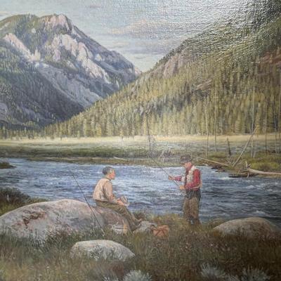 Landscape Painting “Partners” by Lee Stroncek (MB-DZ)
