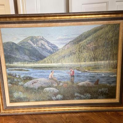 Landscape Painting “Partners” by Lee Stroncek (MB-DZ)