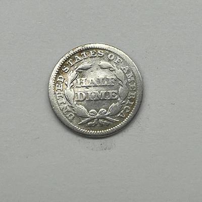 1848 Half Dime
