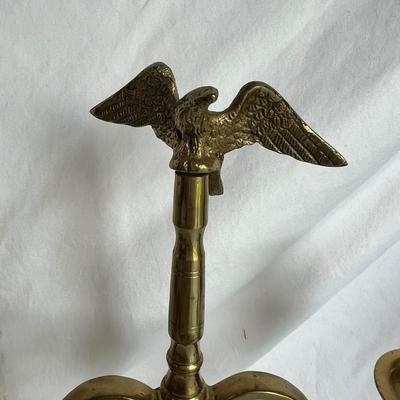 Six Brass Candlesticks (P-MK)