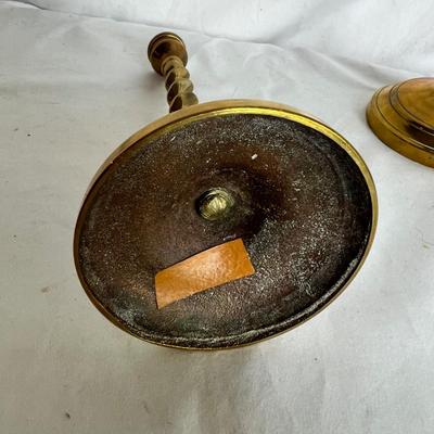 Six Brass Candlesticks (P-MK)