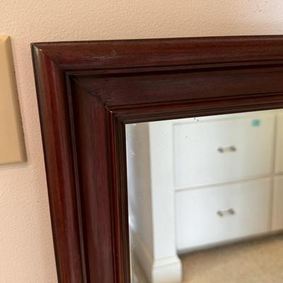 Large Mirror in a Wooden Frame (MB-DZ)