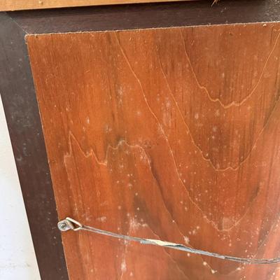 Large Mirror in a Wooden Frame (MB-DZ)