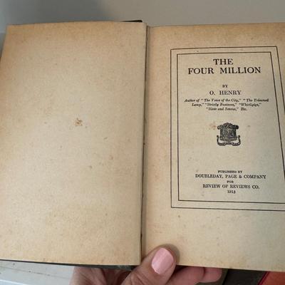 O.Henry Books Set of Ten 1900s Authorized Edition (D-TF)
