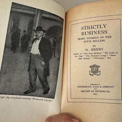 O.Henry Books Set of Ten 1900s Authorized Edition (D-TF)