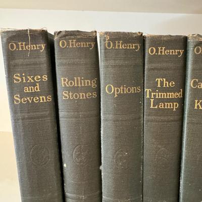O.Henry Books Set of Ten 1900s Authorized Edition (D-TF)