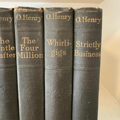 O.Henry Books Set of Ten 1900s Authorized Edition (D-TF)