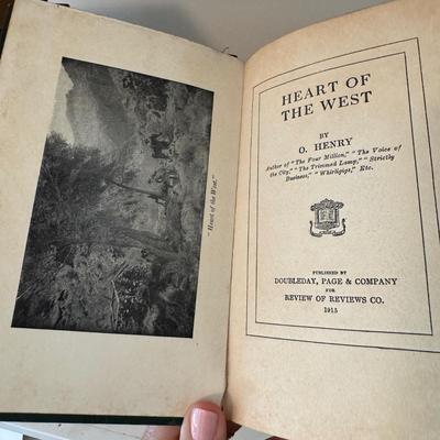 O.Henry Books Set of Ten 1900s Authorized Edition (D-TF)