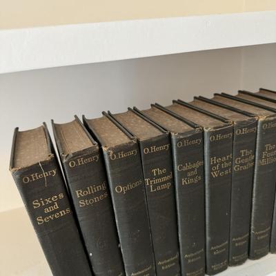 O.Henry Books Set of Ten 1900s Authorized Edition (D-TF)