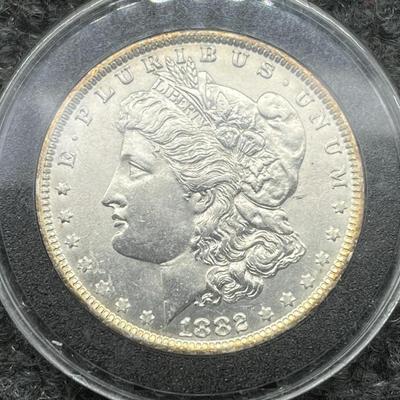 High-Grade 1882-O/S $1 Morgan Silver Dollar