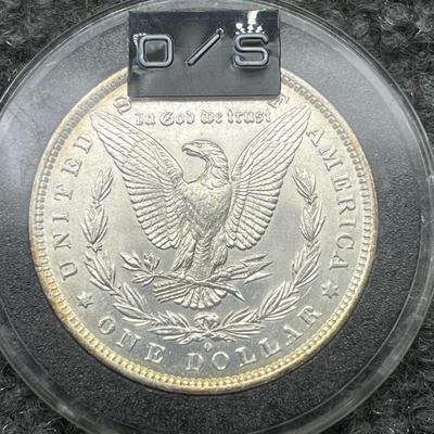 High-Grade 1882-O/S $1 Morgan Silver Dollar
