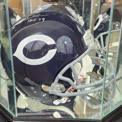 Dick Butkus Autographed Chicago Bears Full Size Authentic Helmet (Fanatics)