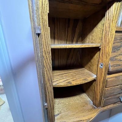 Wall Mount Curio Style Cabinet (P-RG)
