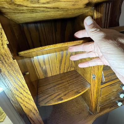 Wall Mount Curio Style Cabinet (P-RG)