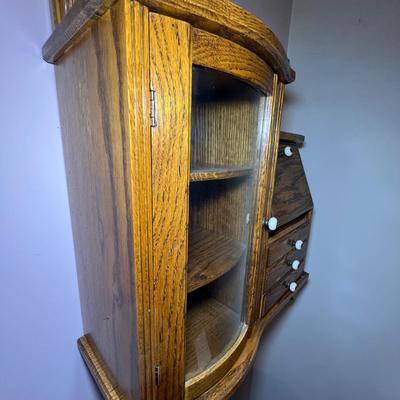 Wall Mount Curio Style Cabinet (P-RG)