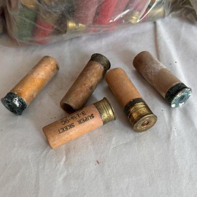 Miscellaneous Shotgun Shells and Bag (MB-DZ)