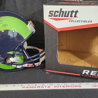 Deacon Jones SIGNED Los Angeles Rams Full Size Helmet HOF 80 Authentic Memorabilia