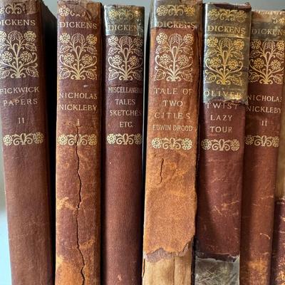 Book Sets for Dickens, Jane Austen, and Everyman's Library (D-TF)