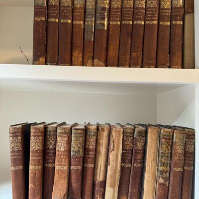 Book Sets for Dickens, Jane Austen, and Everyman's Library (D-TF)