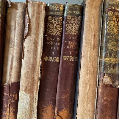 Book Sets for Dickens, Jane Austen, and Everyman's Library (D-TF)