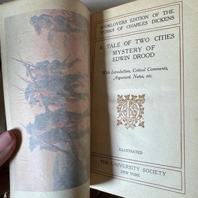 Book Sets for Dickens, Jane Austen, and Everyman's Library (D-TF)